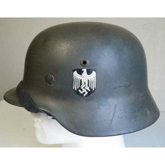 2 декальный стальной шлем германской армии модель 35. Espenlaub militaria